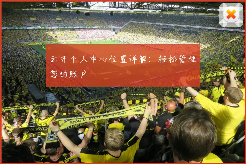 云开个人中心位置详解：轻松管理您的账户